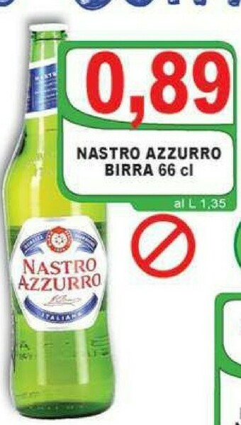 Gros Nastro Azzurro Birra offerta