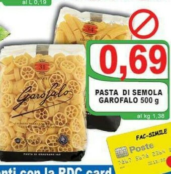 Gros Garofalo Pasta di semola offerta