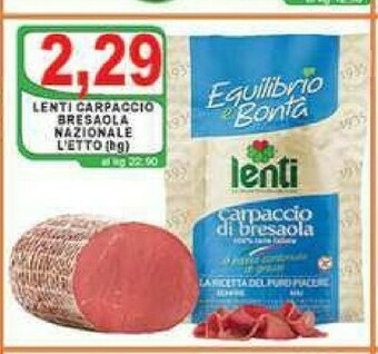 Gros Bresaola offerta