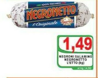 Gros Negroni Salame offerta