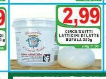 Gros Mozzarella di bufala offerta