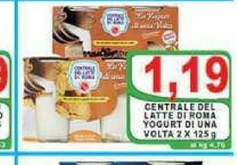 Gros Centrale del latte di roma Latte offerta