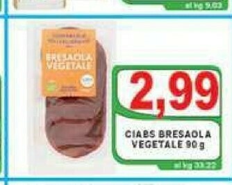 Gros Bresaola offerta