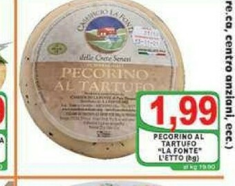 Gros La fonte Pecorino offerta