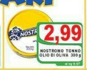 Gros Nostromo Tonno offerta