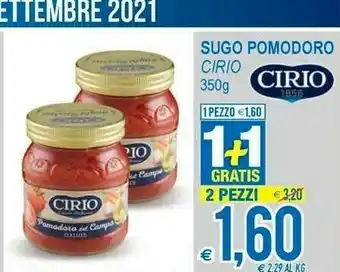 MD Discount Cirio Pomodoro Del Campo Classico 350 G(ml) offerta