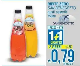 MD Discount San Benedetto Ginger Zero 750 G(ml) offerta