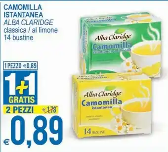 MD Discount Alba Claridge Camomilla Istantanea offerta