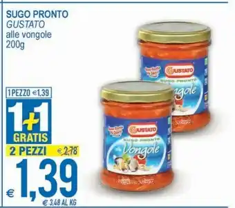 MD Discount Gustato Sugo Pronto Alle Vongole offerta