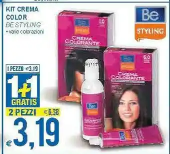 MD Discount Be Styling Kit Crema Color offerta