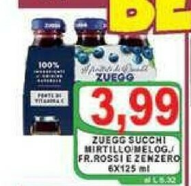 Gros Zuegg Succhi di frutta offerta