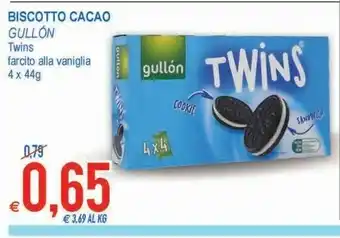 MD Discount Gullon Biscotto Cacao Twins offerta