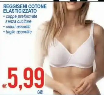 MD Discount Reggiseni Cotone Elasticizzato offerta