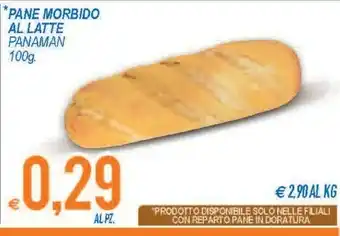 MD Discount Panaman Pane Morbido Al Latte offerta
