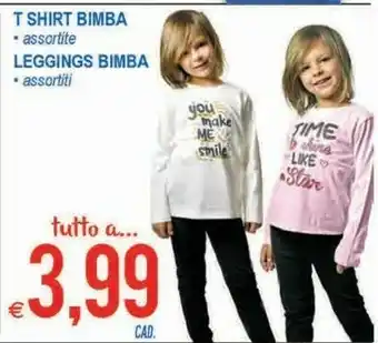 MD Discount T Shirt Bimba offerta