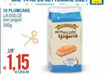 MD Discount La Dolce Plumcake Yogurt 350 G(ml) offerta