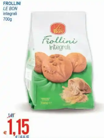 MD Discount Le Bon Frollini Integrali offerta