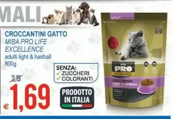 MD Discount Excellence Croccantini Gatto Miba Pro Life offerta