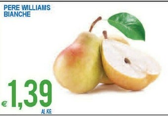 MD Discount Pere Williams Bianche offerta
