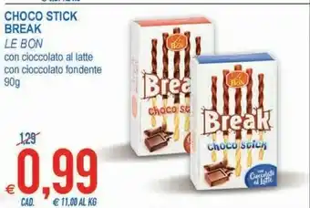 MD Discount Le Bon Break Choco Stick Con Cioccolato Fondente offerta