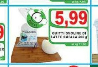 Gros Ovoline Mozzarella di bufala offerta