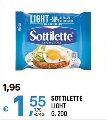 A&O SOTTILETTE LIGHT G. 200 offerta