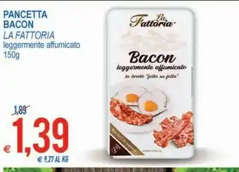 MD Discount La Fattoria Pancetta Bacon offerta