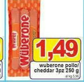 Pewex Wurstel di pollo offerta