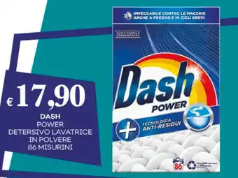 Pilato DASH POWER DETERSIVO LAVATRICE IN POLVERE 86 MISURINI offerta