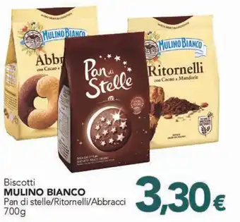 Altasfera Biscotti MULINO BIANCO Pan di stelle/Ritornelli/Abbracci 700g offerta