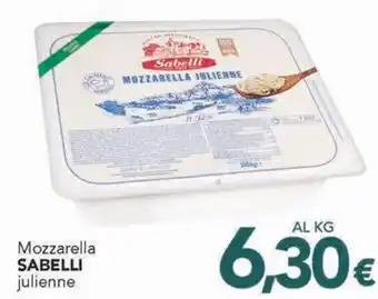 Altasfera Mozzarella SABELLI julienne offerta