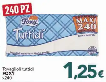 Altasfera Tovaglioli tuttidì FOXY x240 offerta
