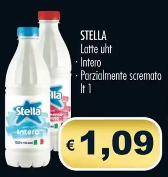 MerSi Supermercati STELLA Latte uht Intero lt 1 offerta
