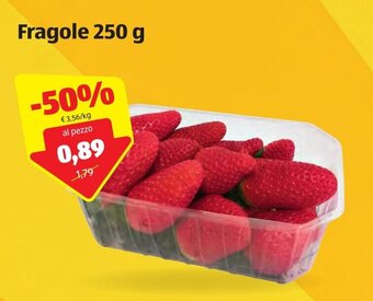 ALDI Fragole 250g offerta