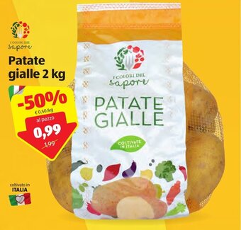 ALDI Patate gialle 2kg offerta
