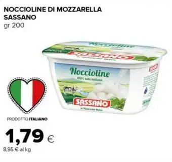 Tigre Amico NOCCIOLINE DI MOZZARELLA SASSANO gr 200 offerta