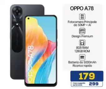 Euronics Oppo A78 offerta