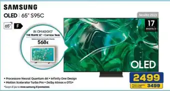 Euronics SAMSUNG OLED 65" S95C offerta