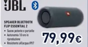 JBL SPEAKER BLUETOOTH FLIP ESSENTIAL 2