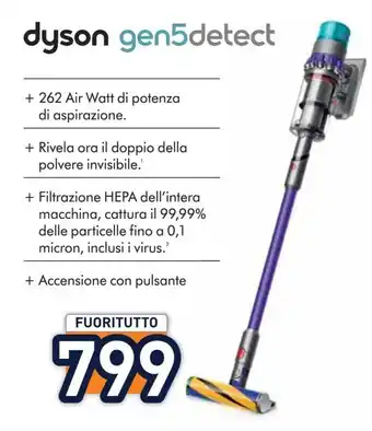 Unieuro dyson gen5detect offerta