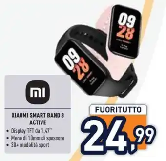 Unieuro XIAOMI BAND 8 offerta
