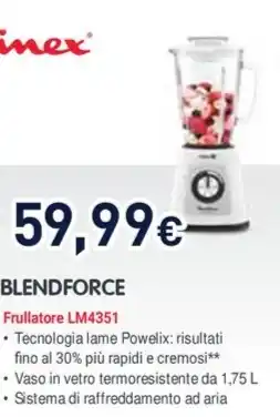 Unieuro BLENDFORCE Frullatore LM4351 offerta