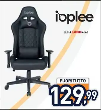 Unieuro SEDIA GAMING 4063 offerta