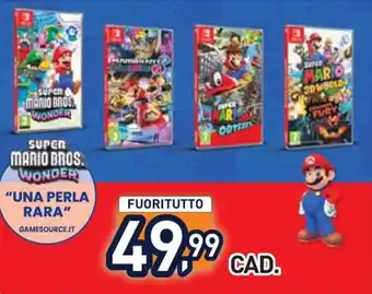 Unieuro SUPER MARIO BROS WONDER offerta