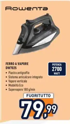 FERRO A VAPORE DW7025