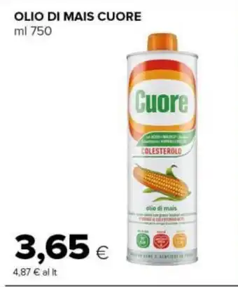 Tigre Amico OLIO DI MAIS CUORE ml 750 offerta