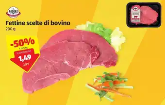 ALDI Fettine scelte di bovino 200g offerta
