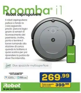 Euronics Roomba i1 Robot Aspirapolvere offerta