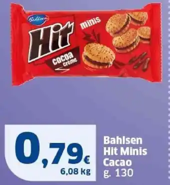 Sigma Bahlsen Hit Minis Cacao g. 130 offerta