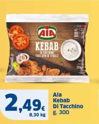 Sigma Aia Kebab Di Tacchino g. 300 offerta